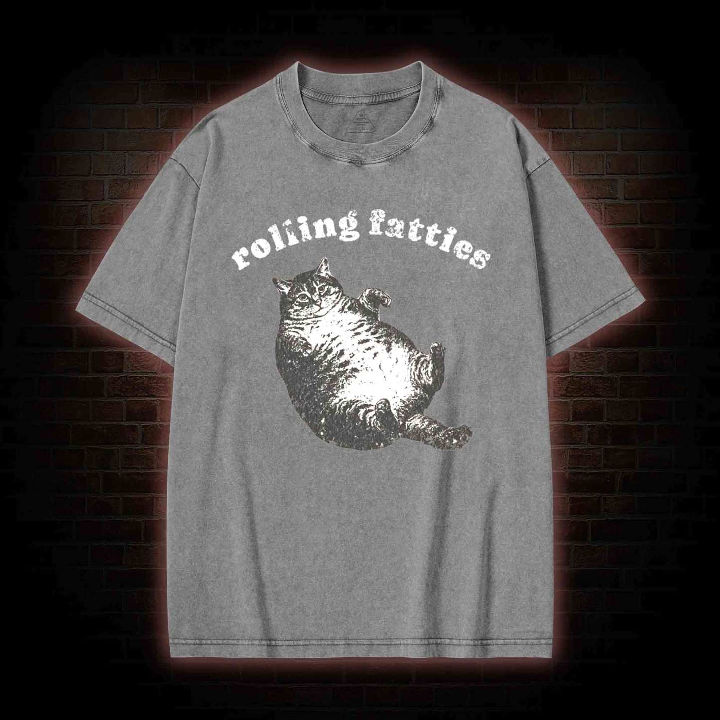 Rolling Fatties Washed T-shirt