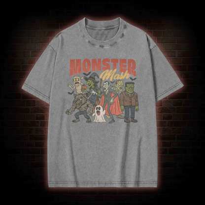 Monsters Washed T-shirt