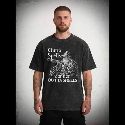 Wizard Gun Washed T-shirt