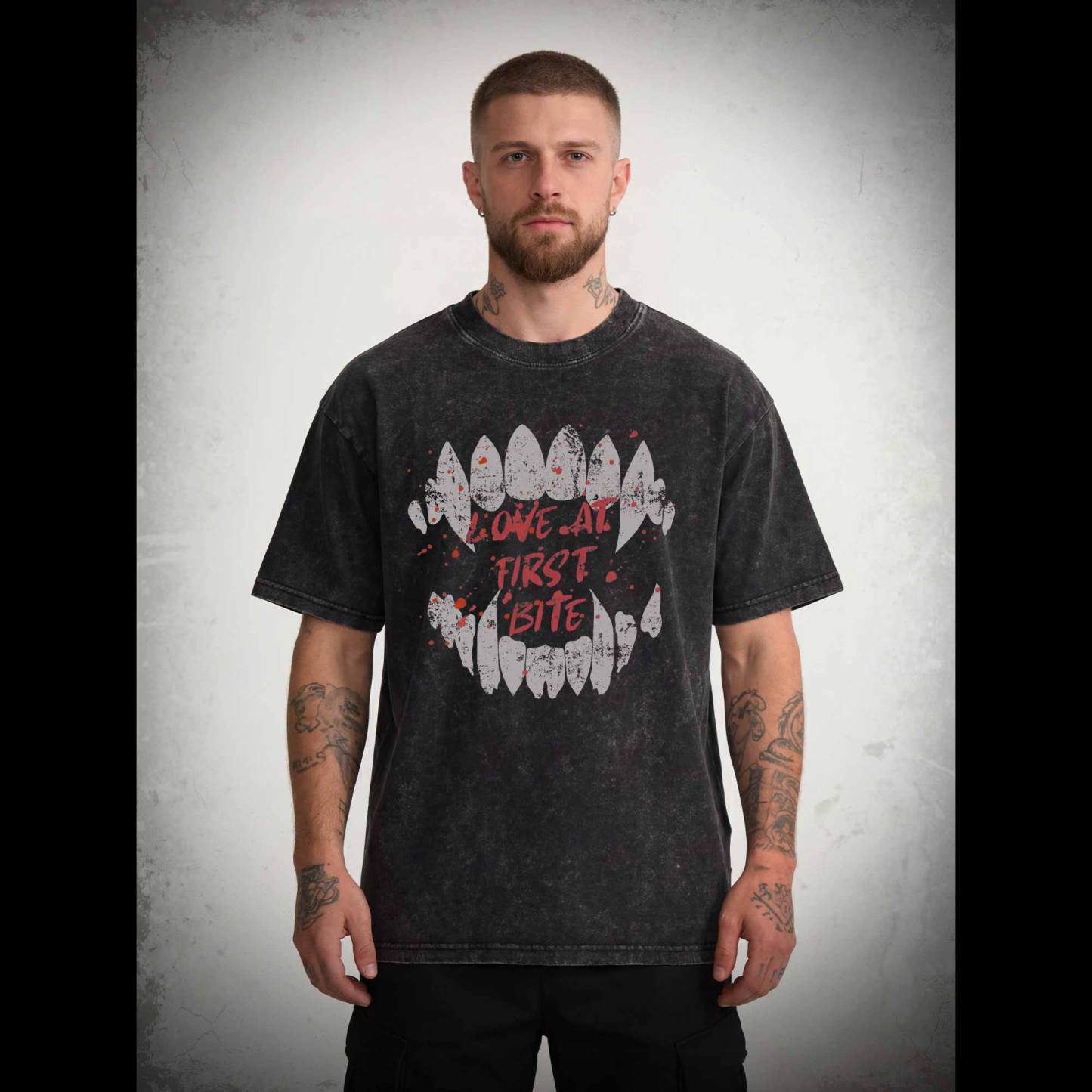 Love at First Bite Washed T-shirt