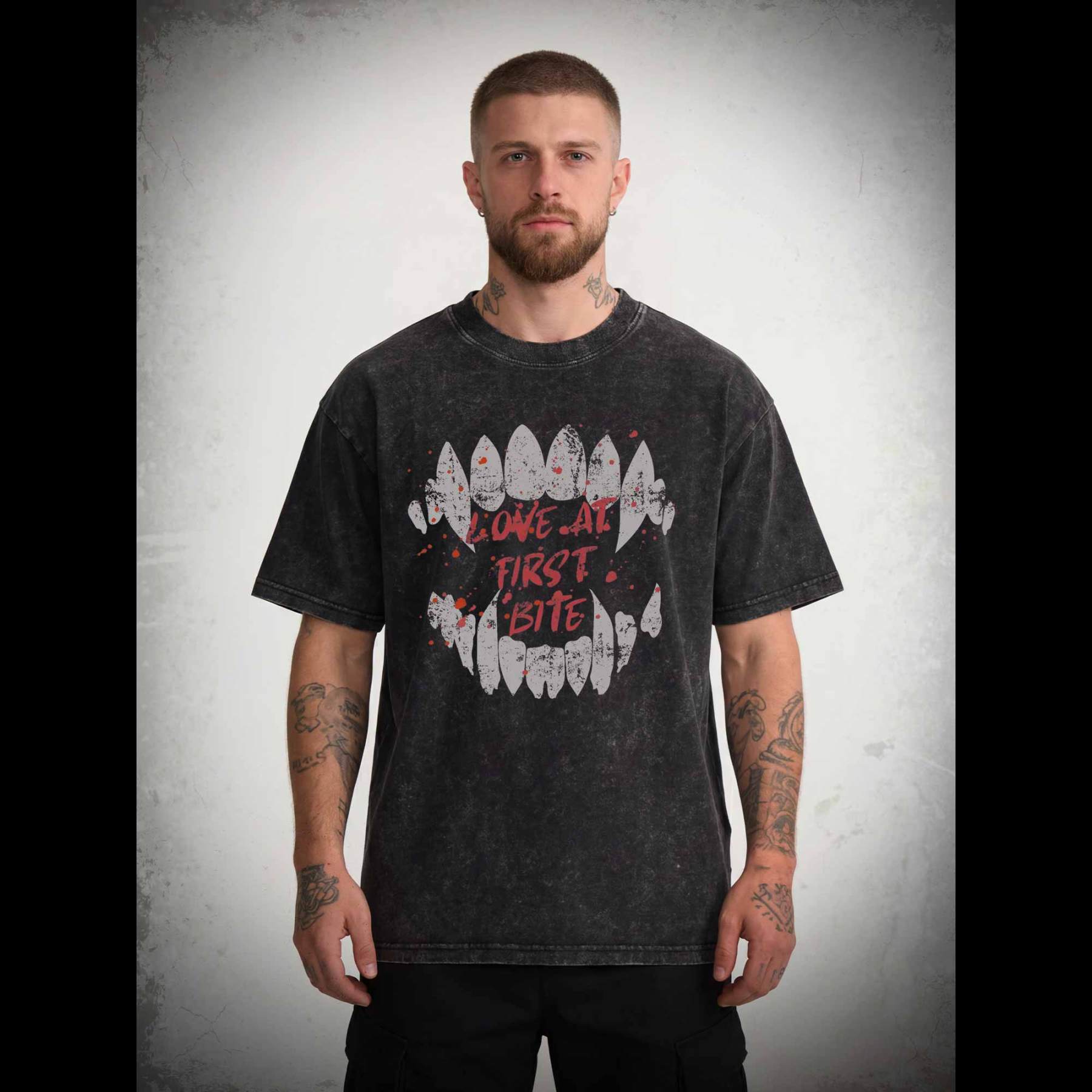 Love at First Bite Washed T-shirt