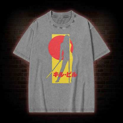 Revenge is a Dish Best Served Cold Washed T-shirt