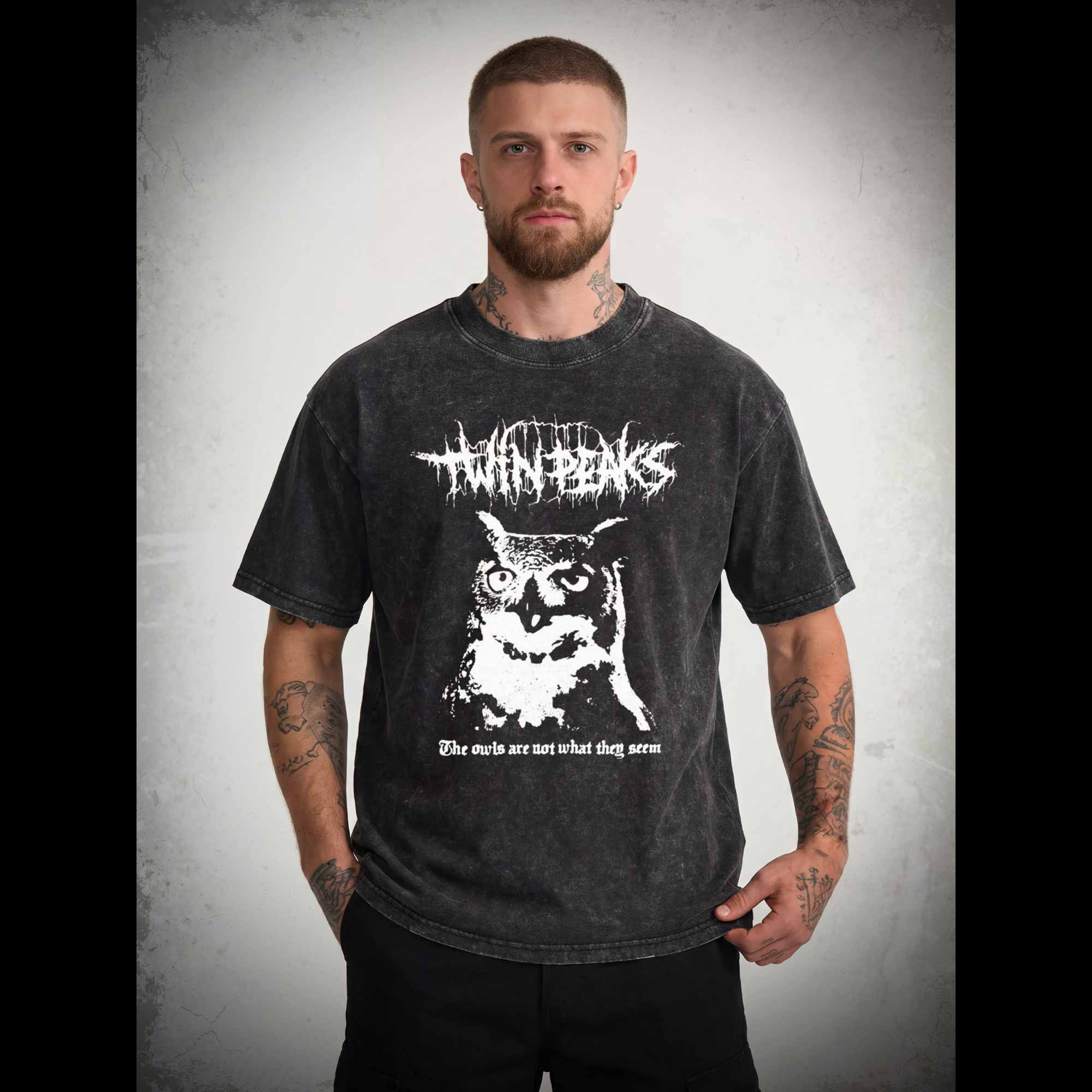 The Owls are Not What They Seem Washed T-shirt