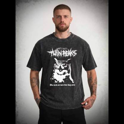 The Owls are Not What They Seem Washed T-shirt