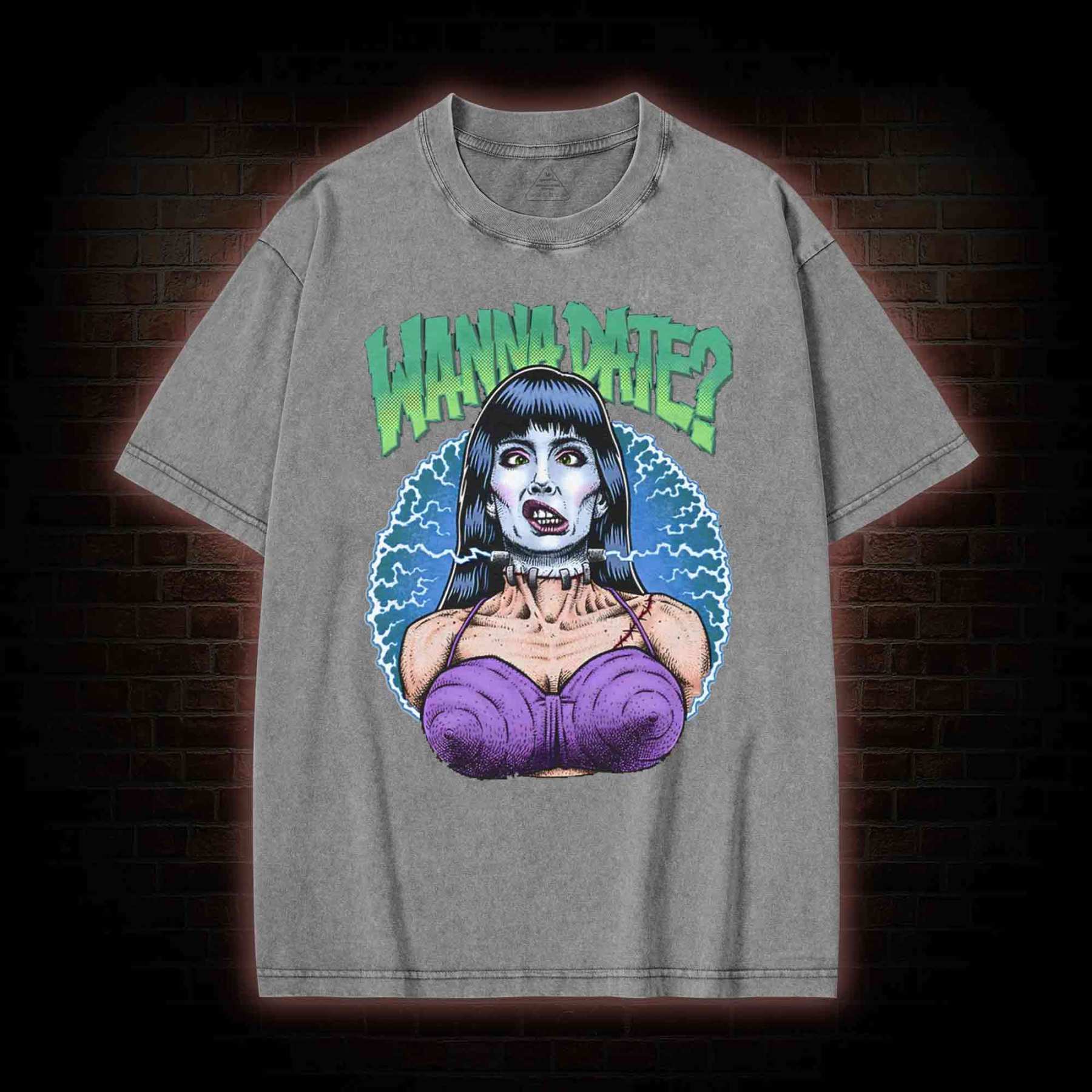 Wanna Date Washed T-shirt