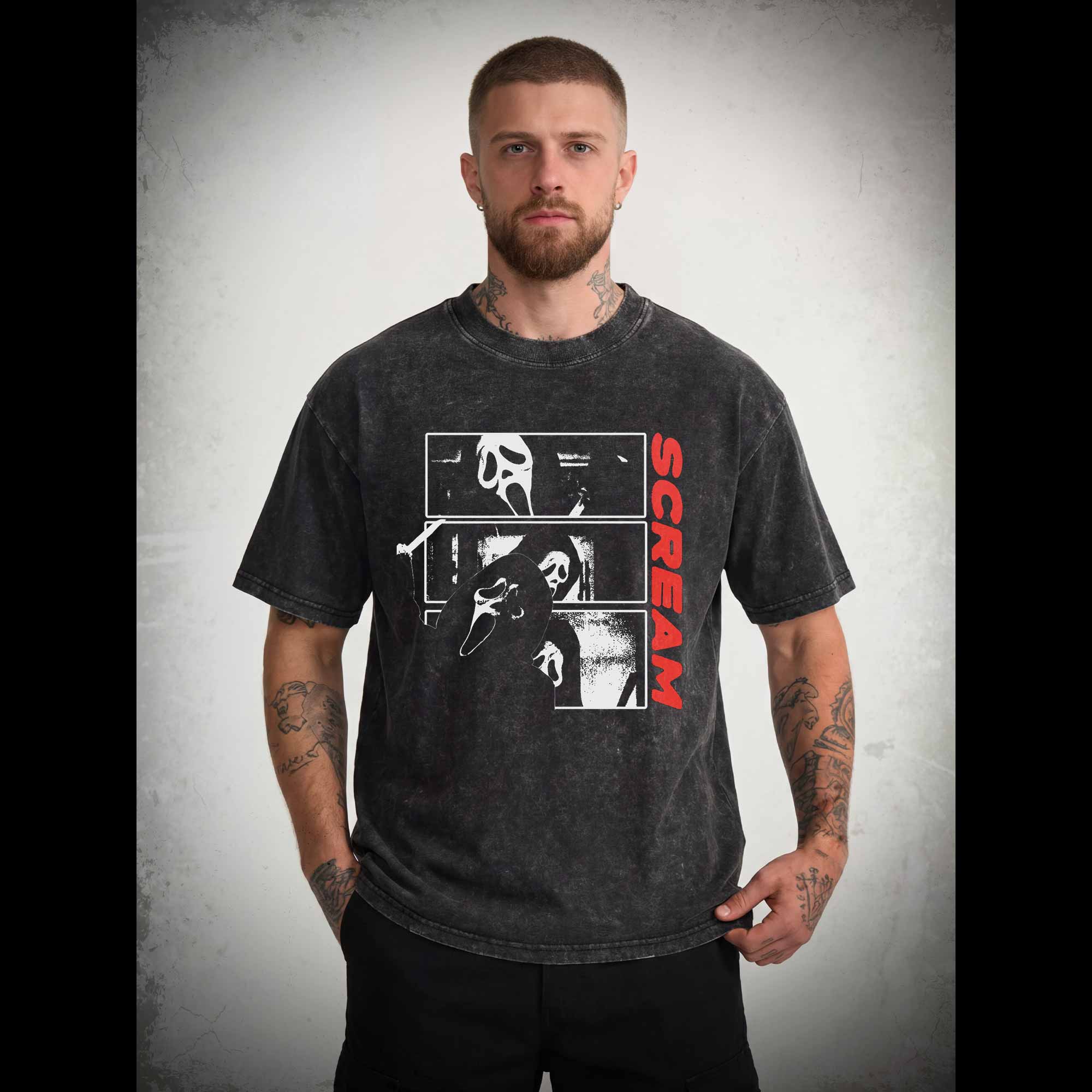 Don't Hang up the Phone Washed T-shirt