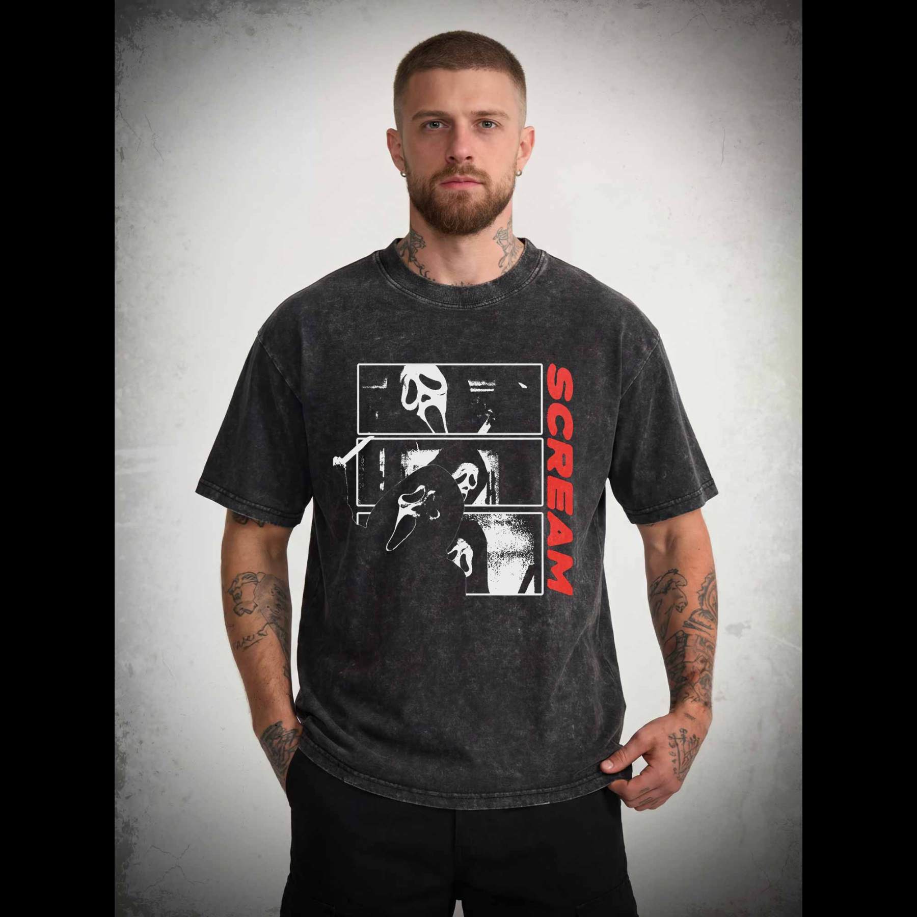 Don't Hang up the Phone Washed T-shirt