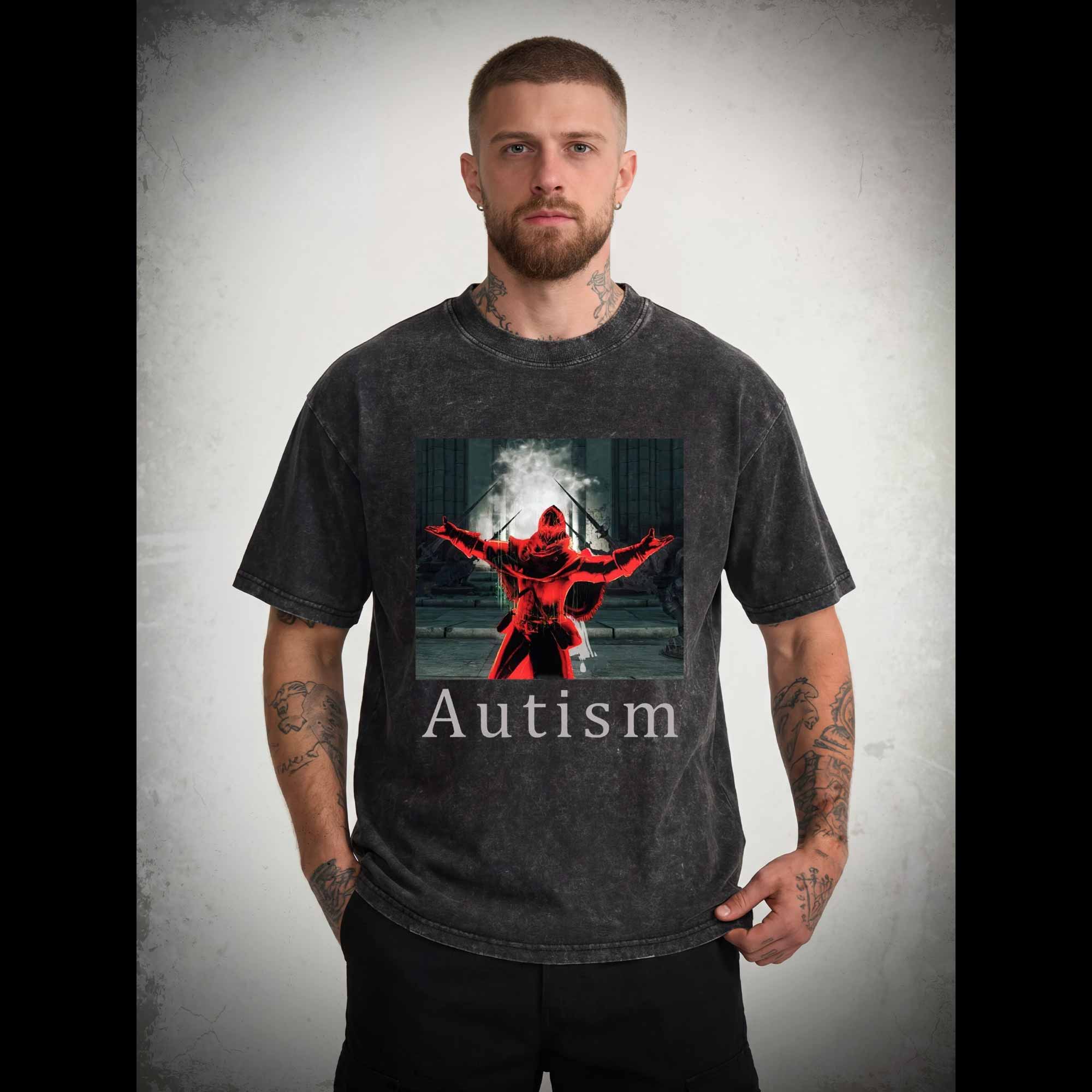 Autism Washed T-shirt