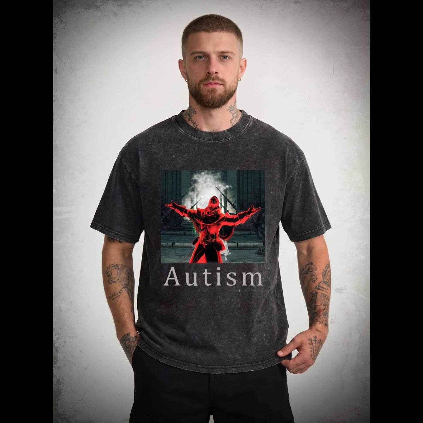 Autism Washed T-shirt