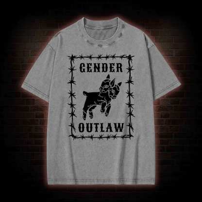 Gender Outlaw Washed T-shirt