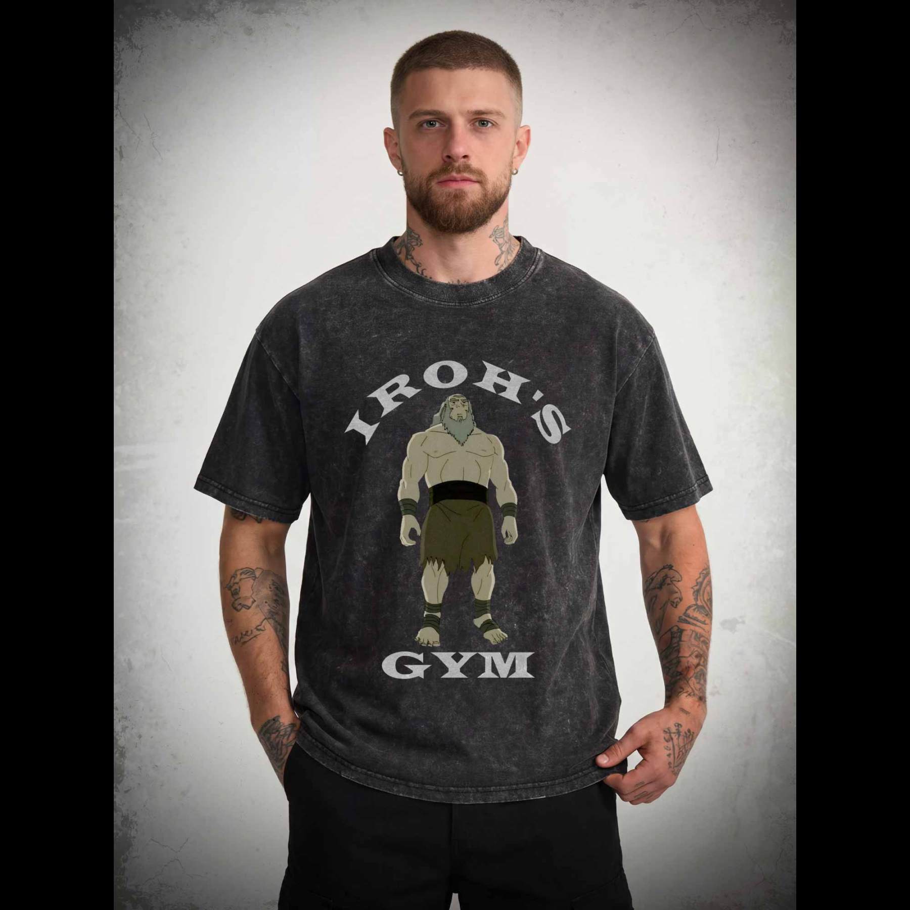 Iroh's Gym Washed T-shirt