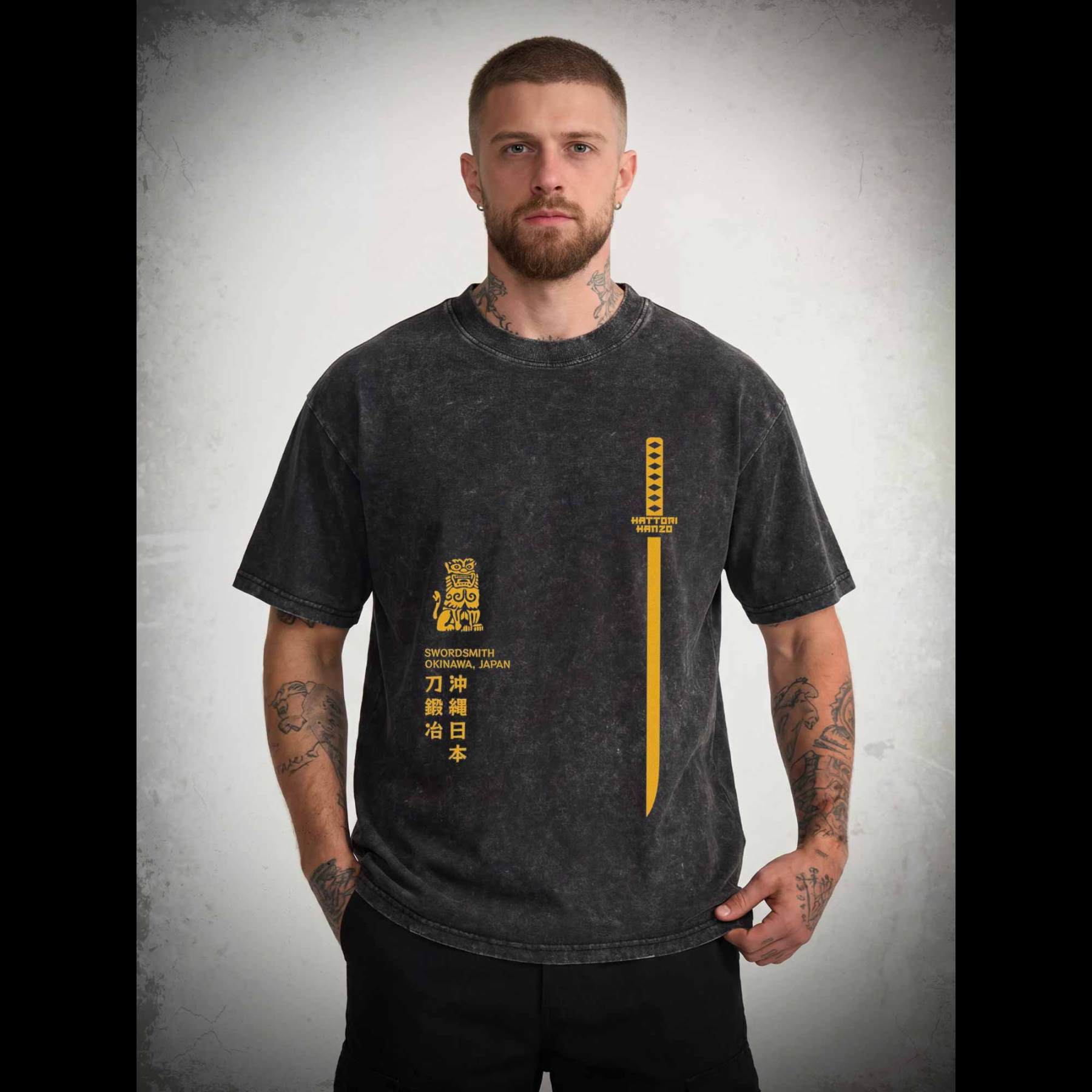Revenge is Never A Straight Line Washed T-shirt