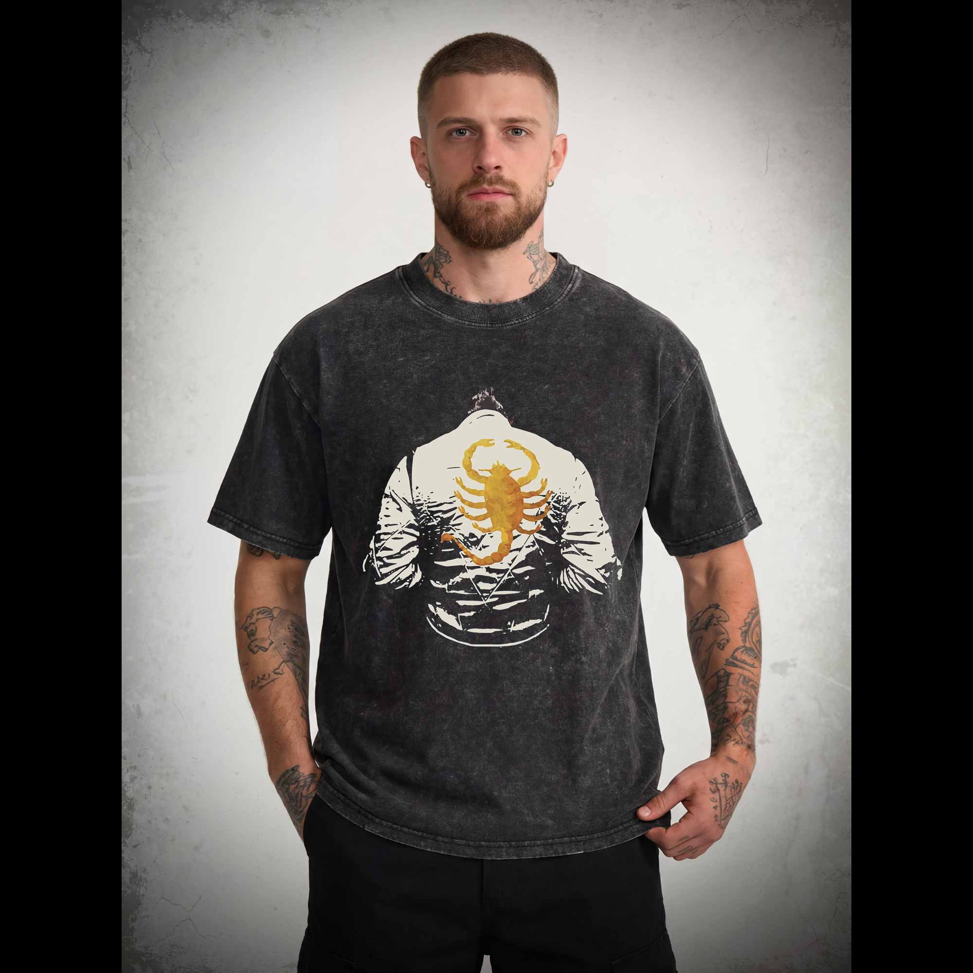 You Know the Story about the Scorpion and the Frog Washed T-shirt