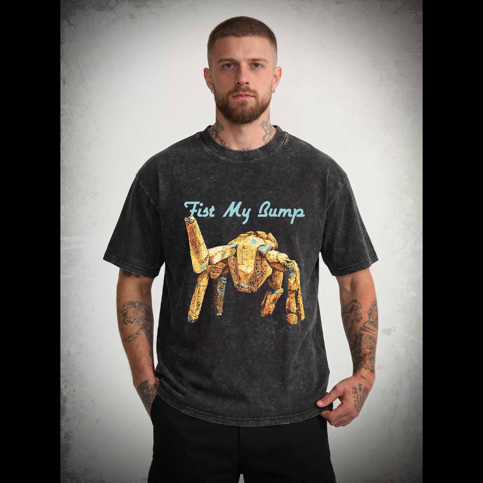 Fist My Bump Washed T-shirt