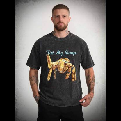 Fist My Bump Washed T-shirt
