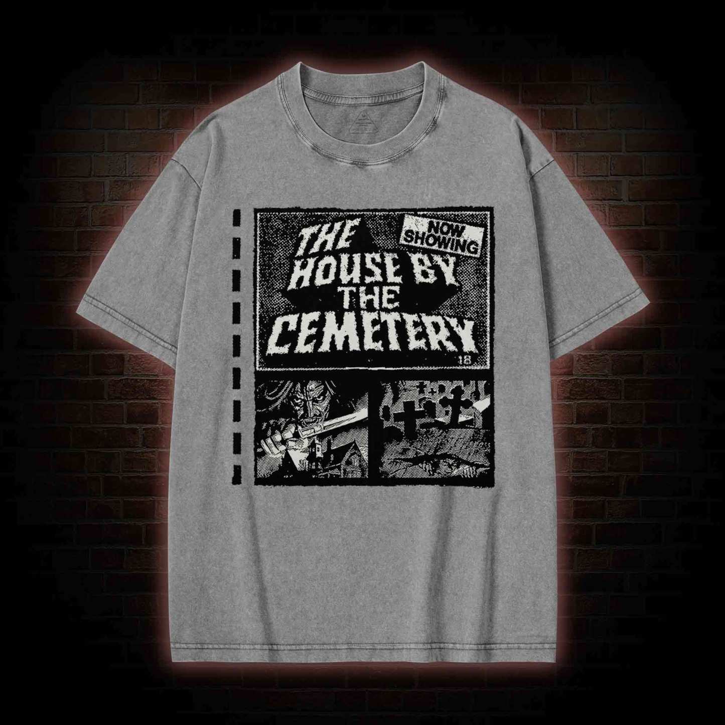 The Cellar is the Gateway to Hell Washed T-shirt