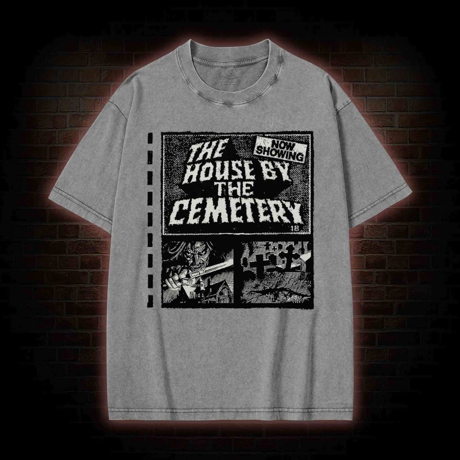 The Cellar is the Gateway to Hell Washed T-shirt