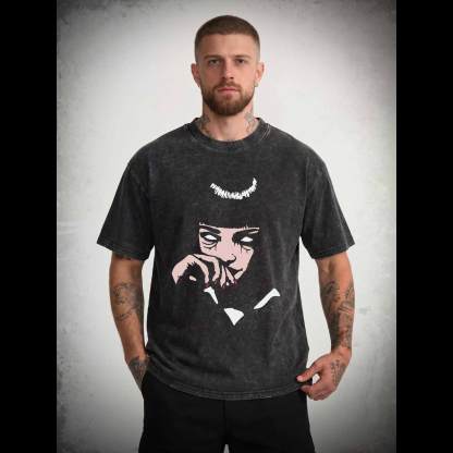 Say Something Washed T-shirt