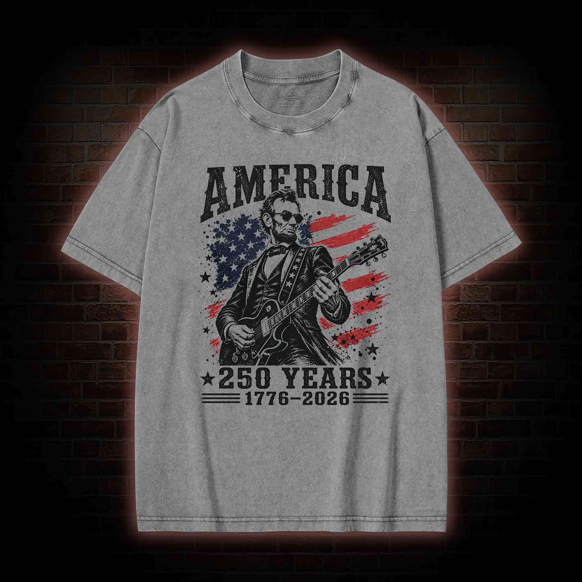 250 Years of Freedom Washed T-shirt