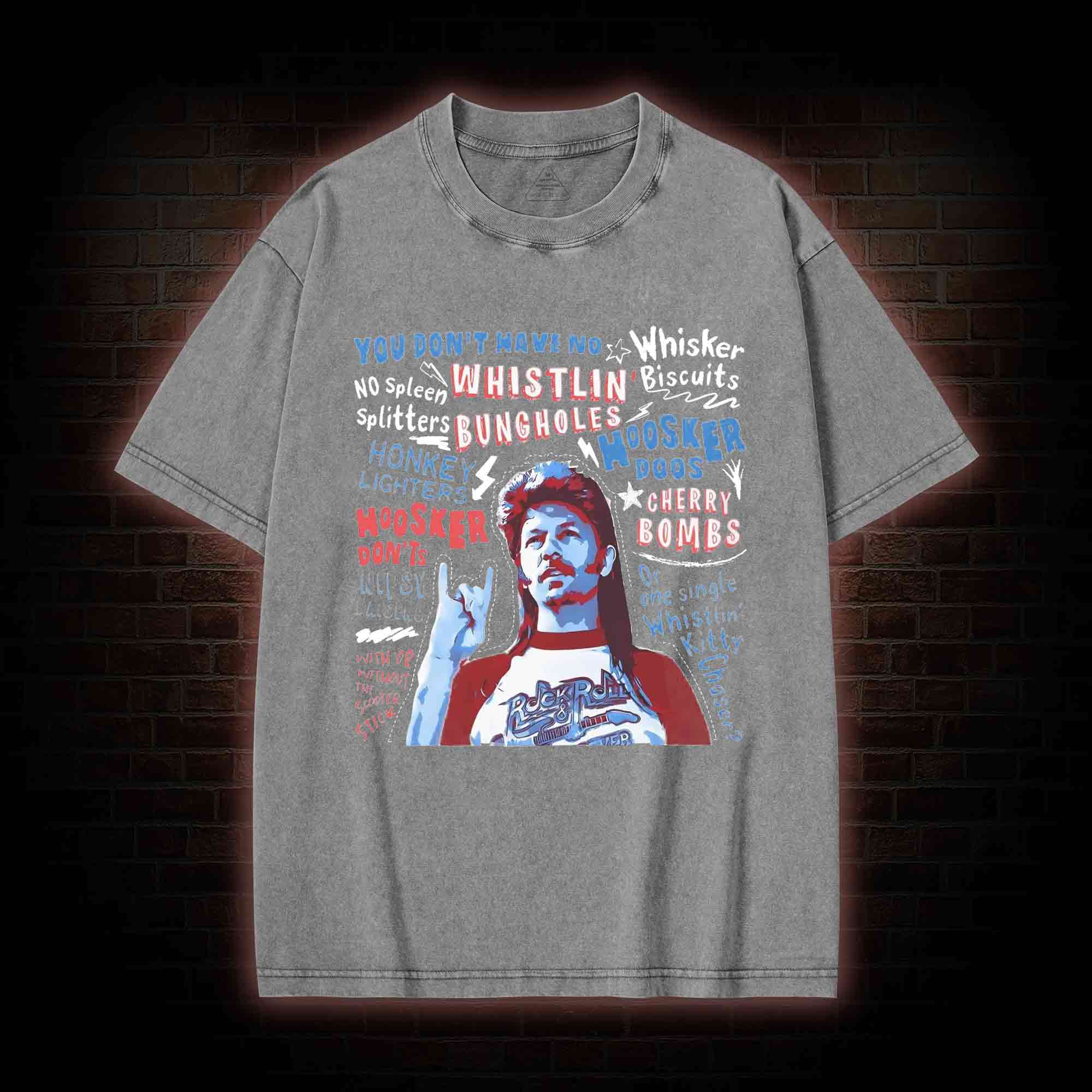 NO Spleen Splitters Washed T-shirt