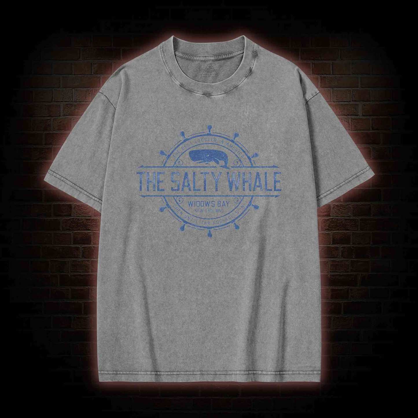 The Salty Whale Washed T-shirt