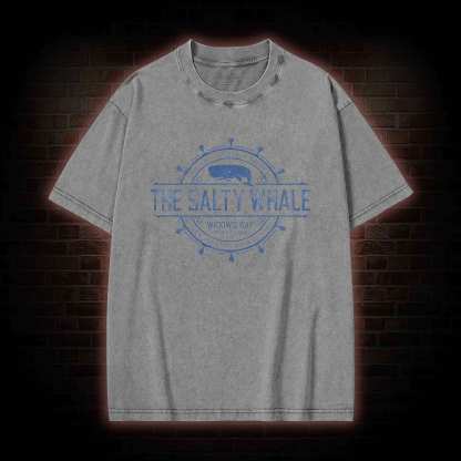 The Salty Whale Washed T-shirt