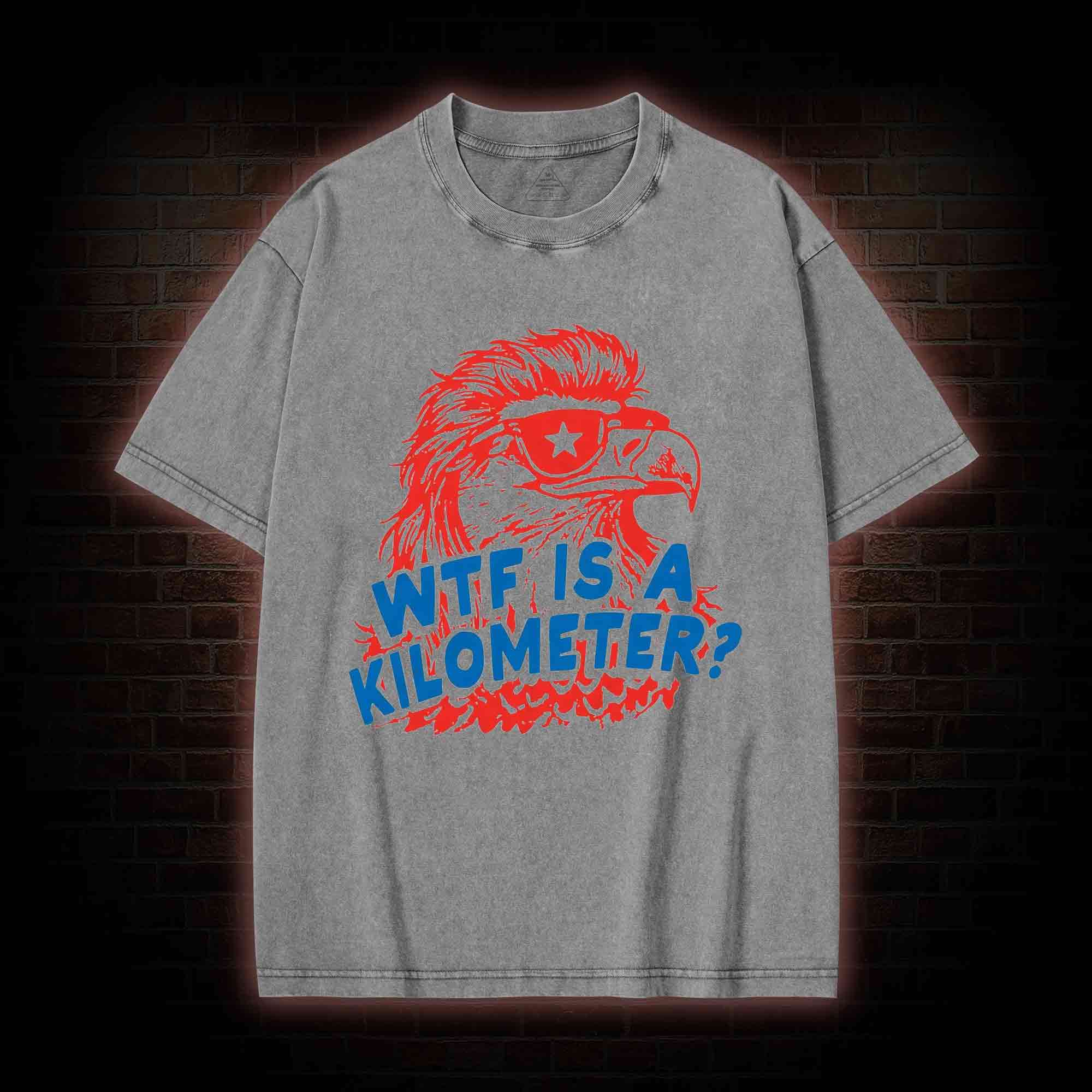 WTF is A Kilometer Washed T-shirt