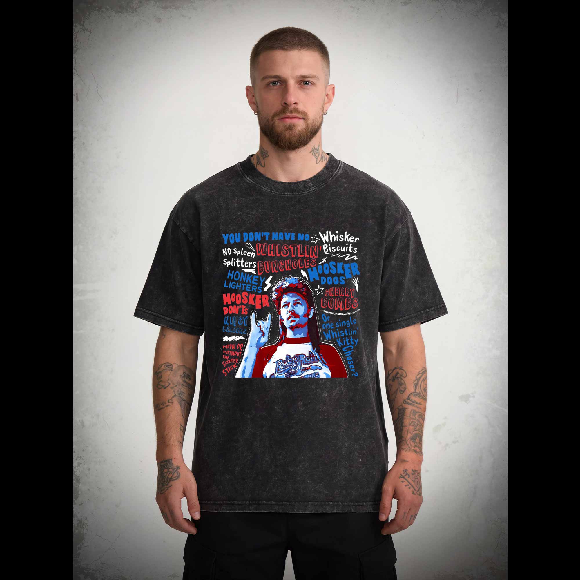 Whistling Bungholes Washed T-shirt