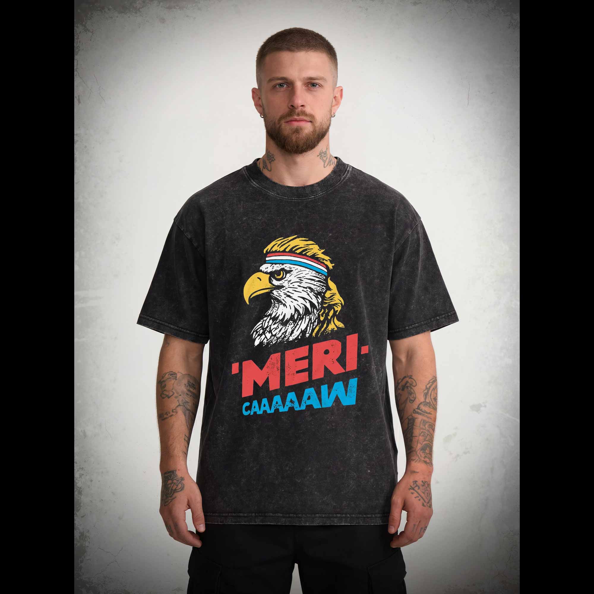 Meri--Caaaaaw Washed T-shirt