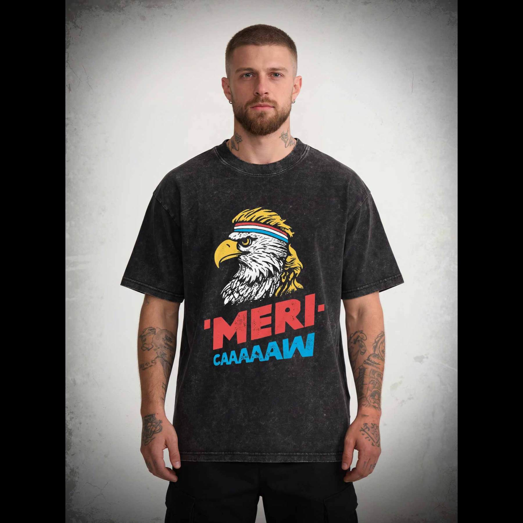 Meri--Caaaaaw Washed T-shirt