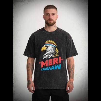 Meri--Caaaaaw Washed T-shirt