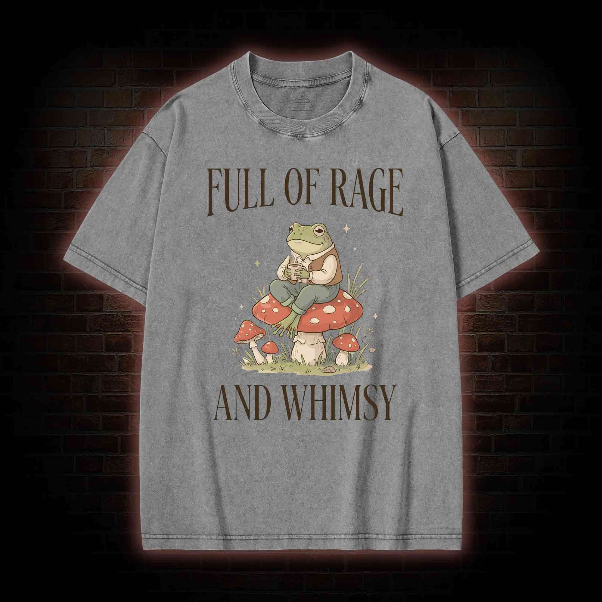 Full of Rage and Whimsy Washed T-shirt
