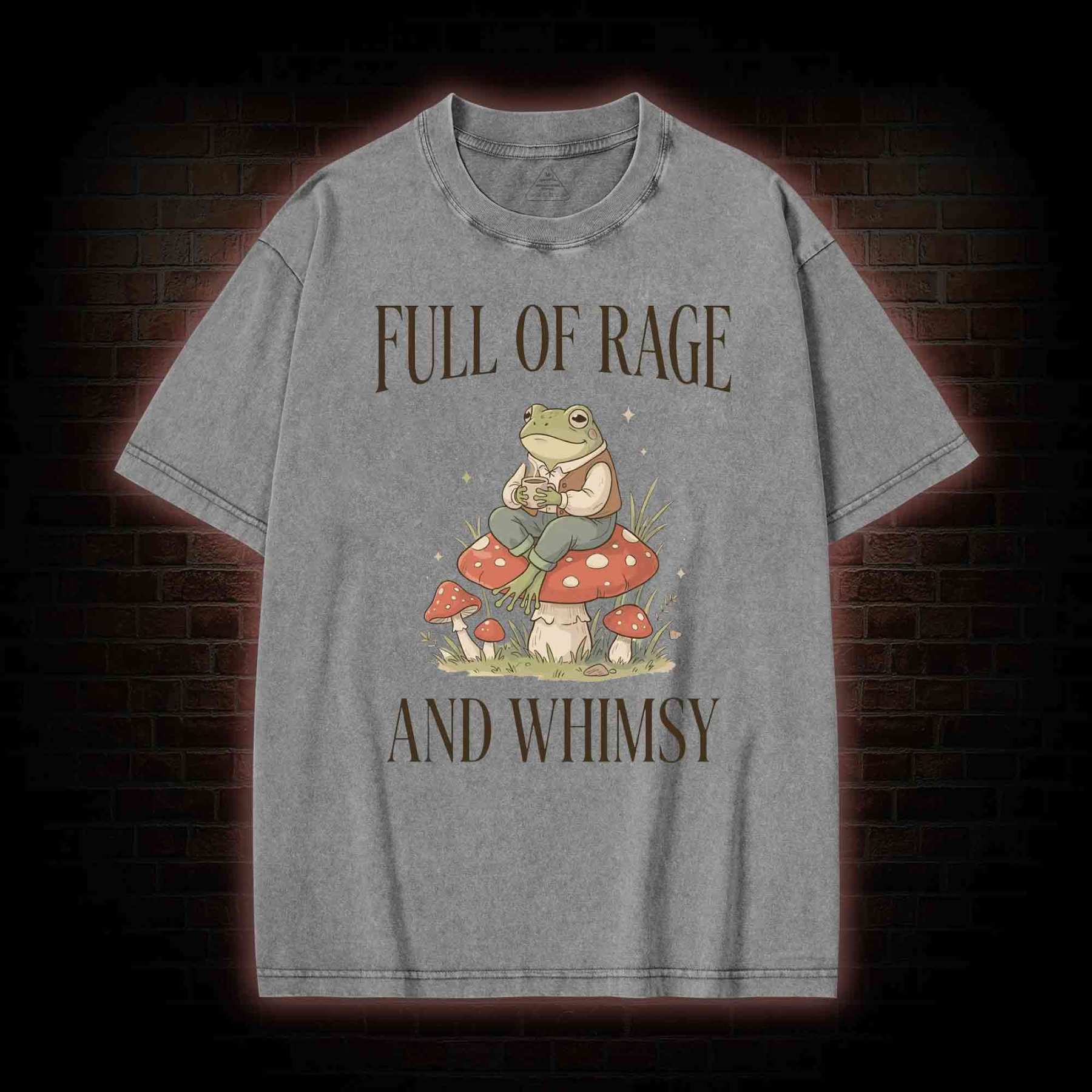 Full of Rage and Whimsy Washed T-shirt