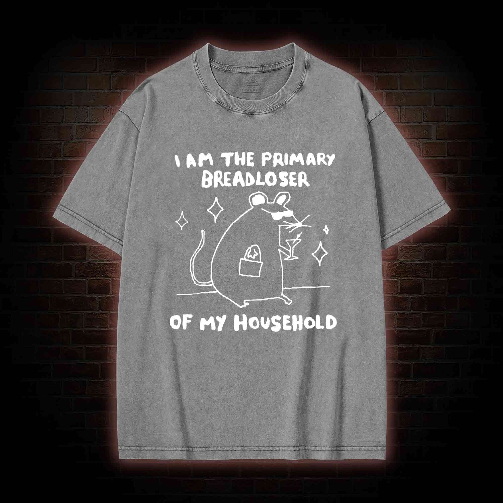 I am the Primary Beradloser Washed T-shirt