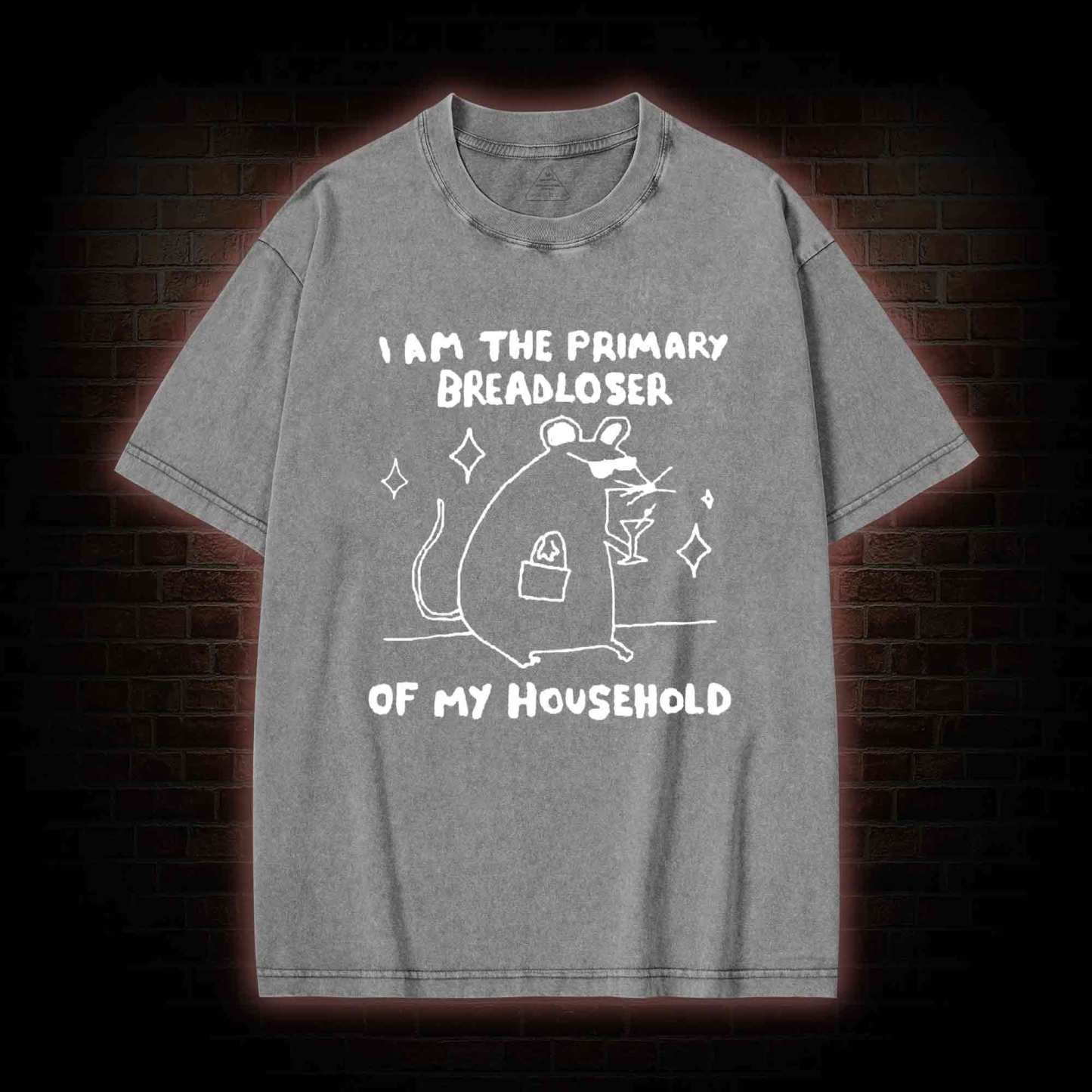 I am the Primary Beradloser Washed T-shirt