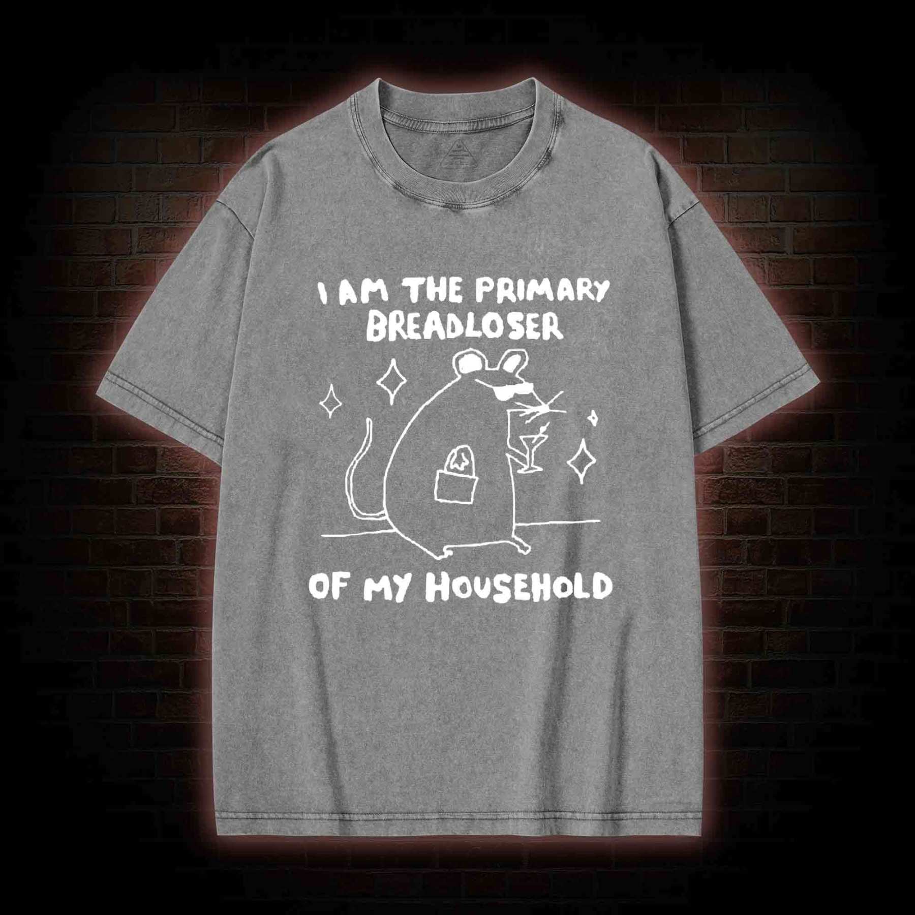 I am the Primary Beradloser Washed T-shirt