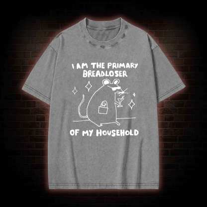 I am the Primary Beradloser Washed T-shirt