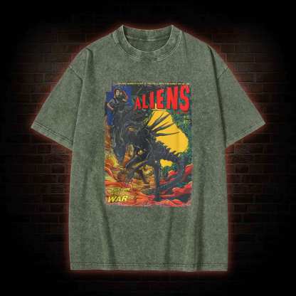 This Time it's War Washed T-shirt