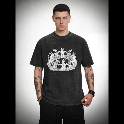 Witches and Wizards Washed T-shirt
