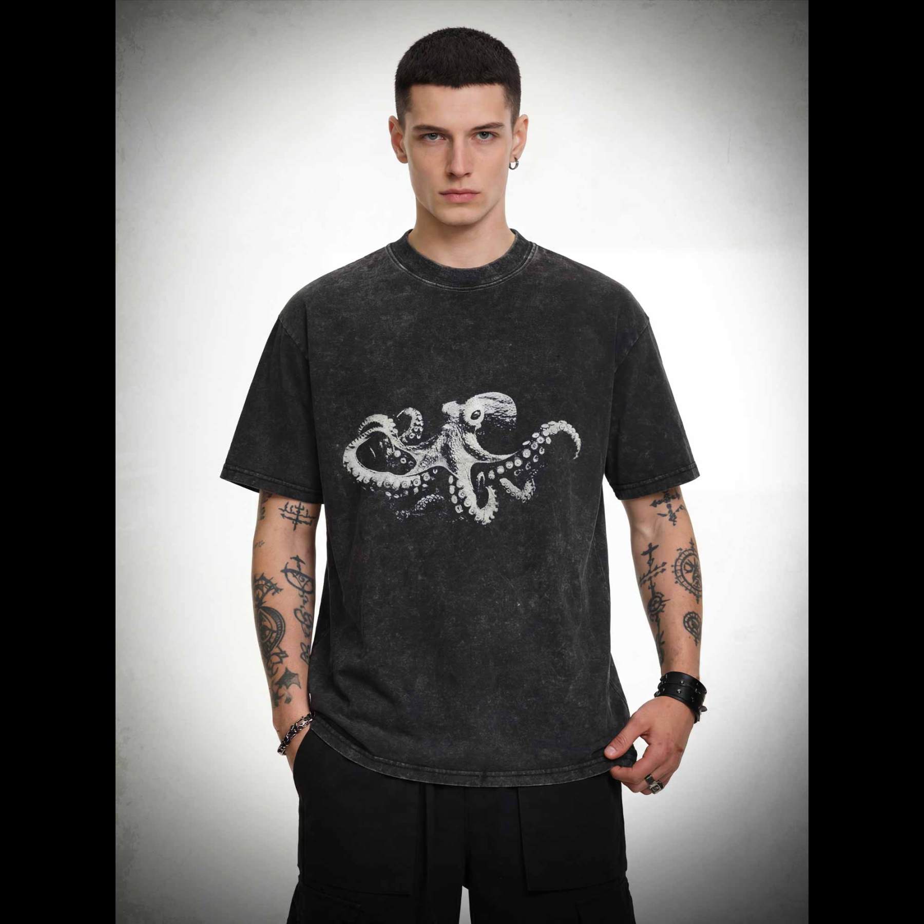 Octopus Washed T-shirt