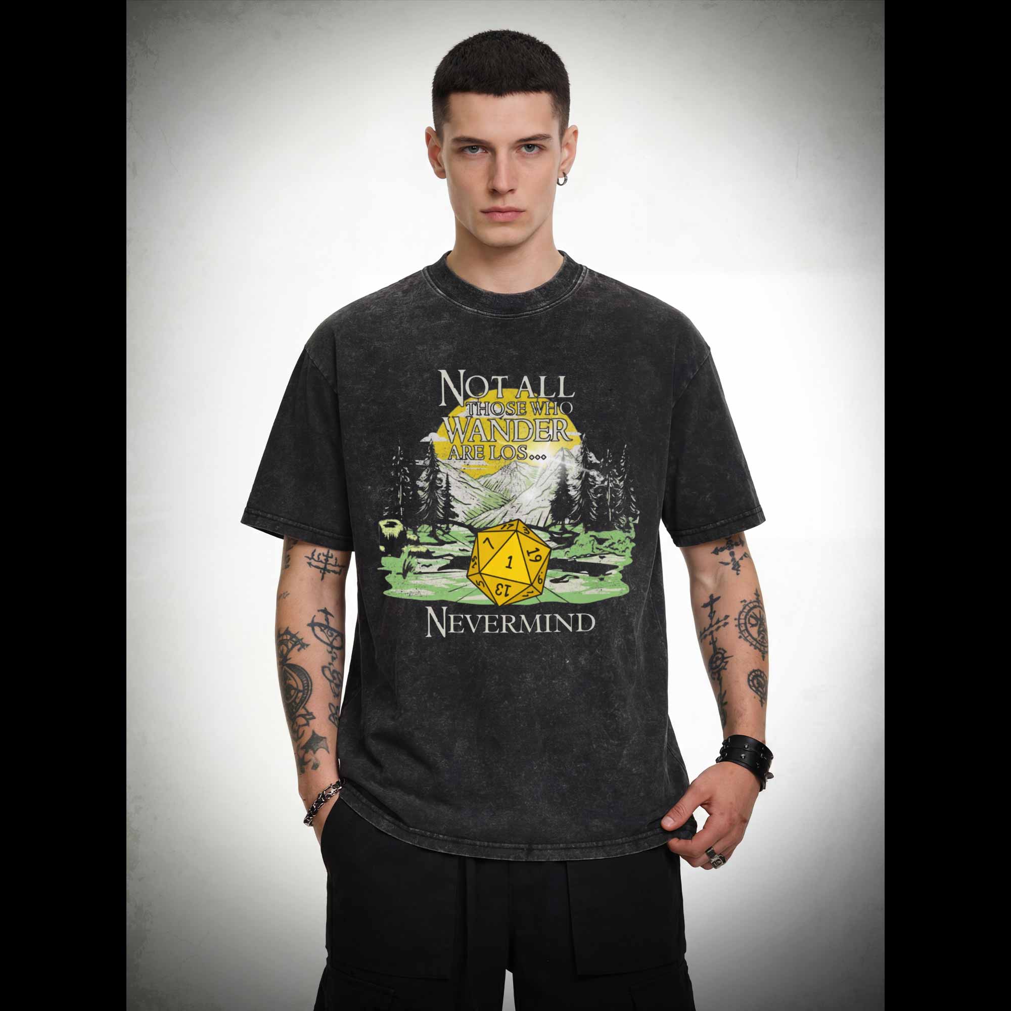 Nevermind Washed T-shirt