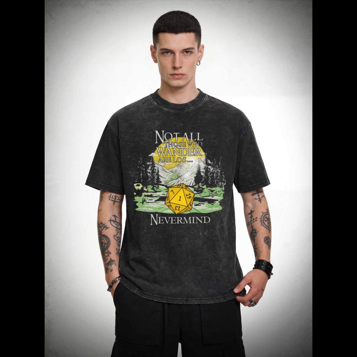 Nevermind Washed T-shirt