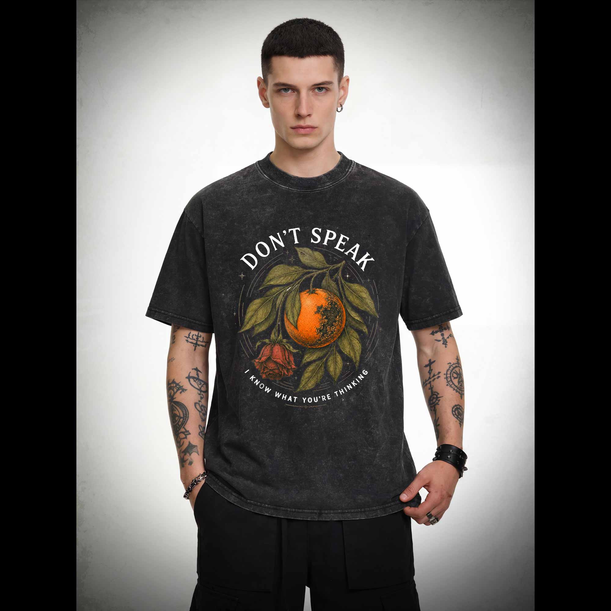Don’t Speak Orange Washed T-shirt