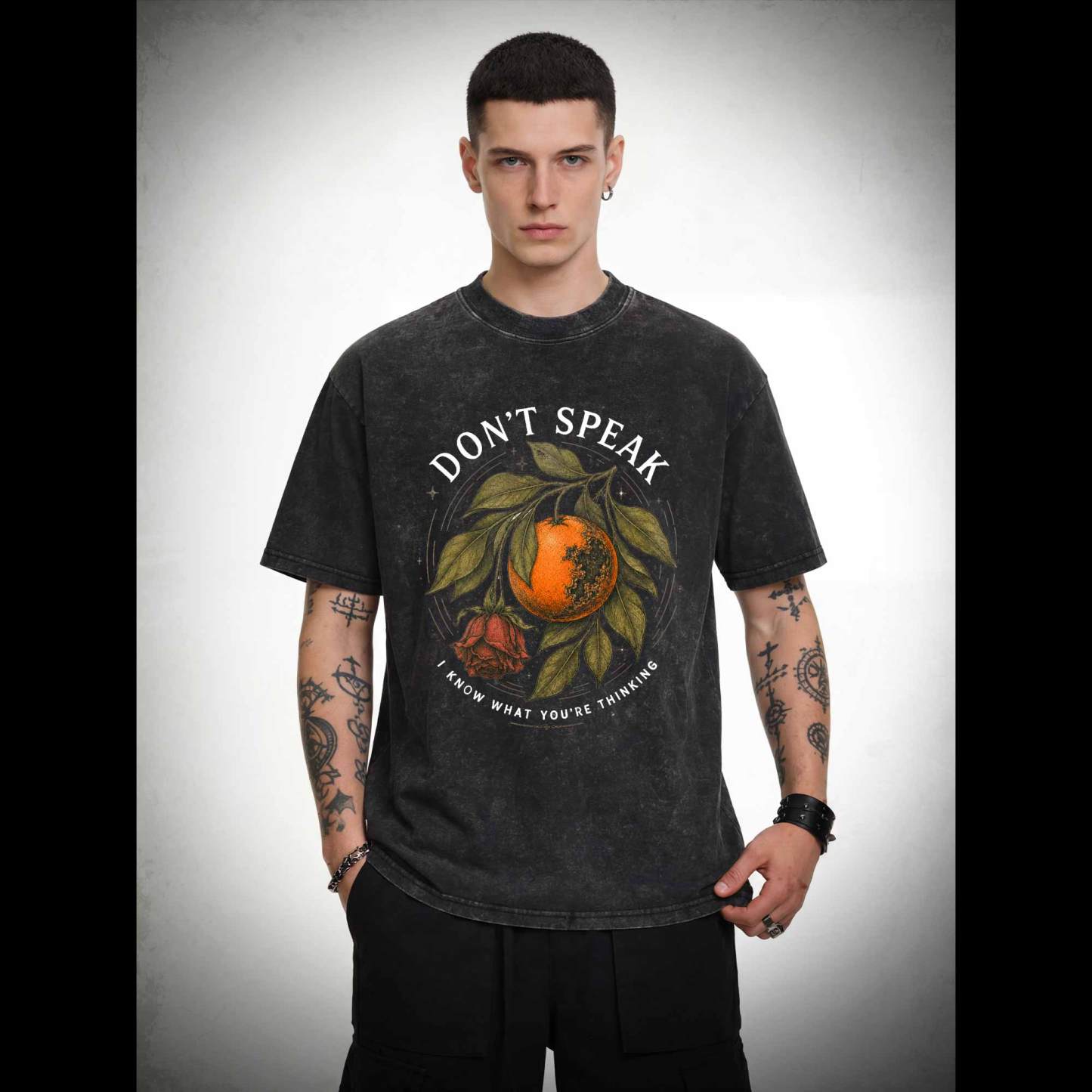 Don’t Speak Orange Washed T-shirt