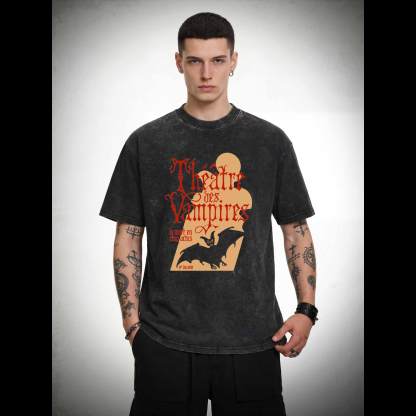 Vampires are Pranksters Washed T-shirt
