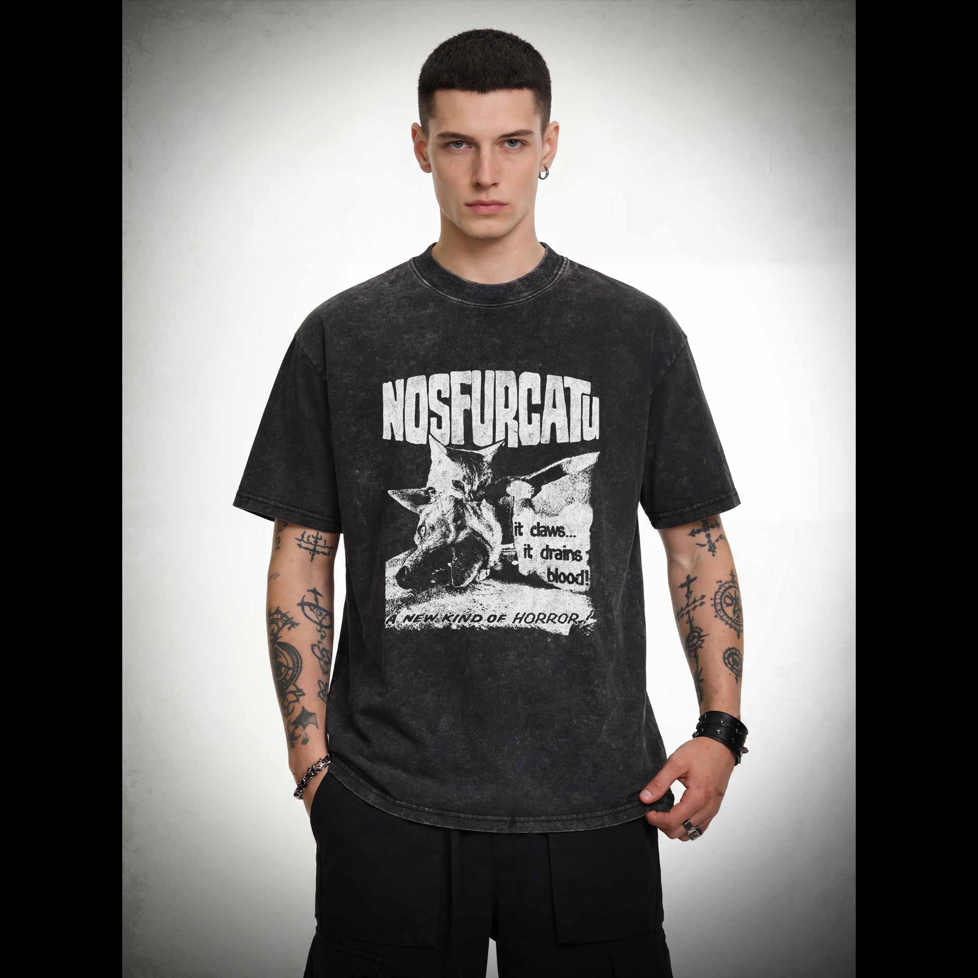 Nosfurcatu Washed T-shirt