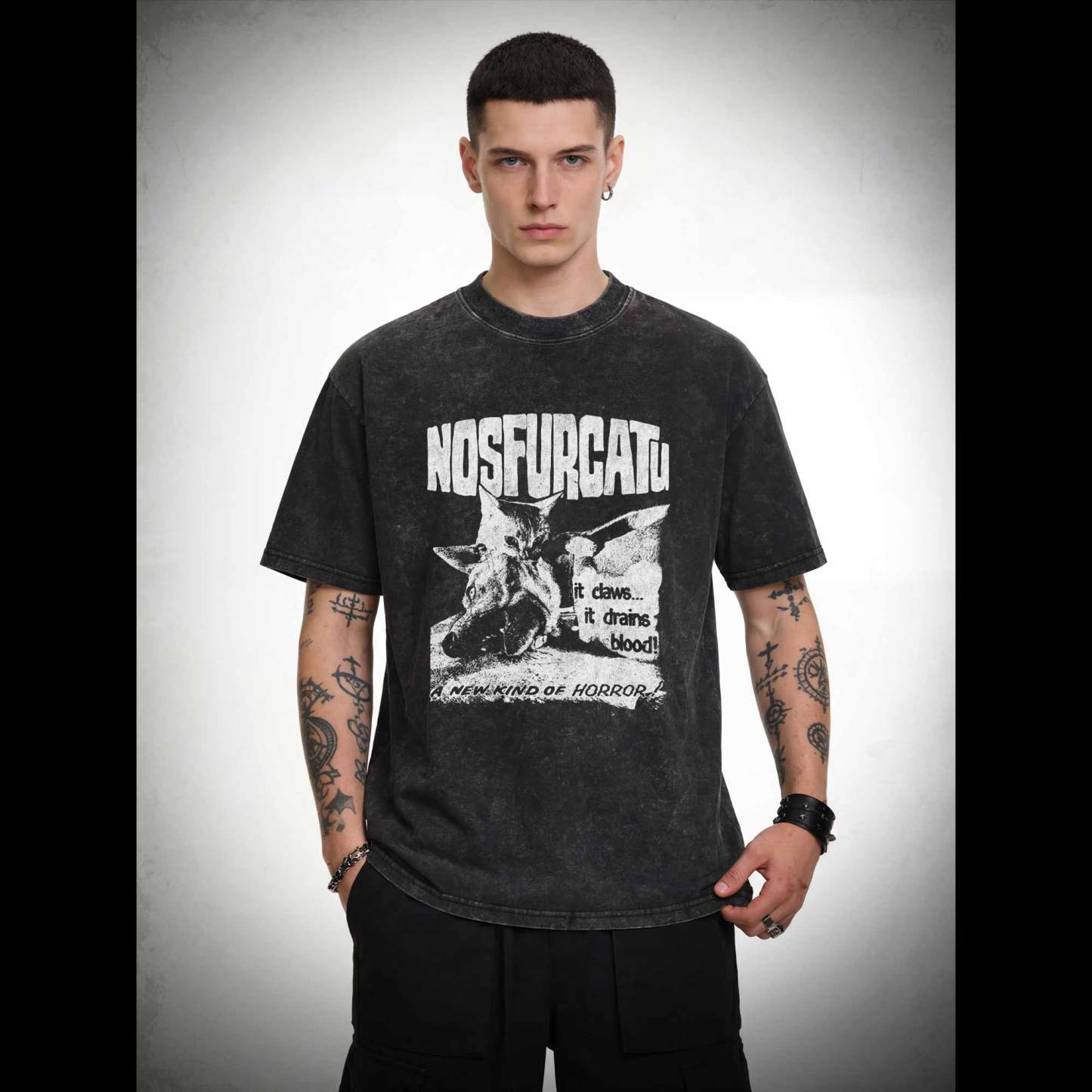 Nosfurcatu Washed T-shirt