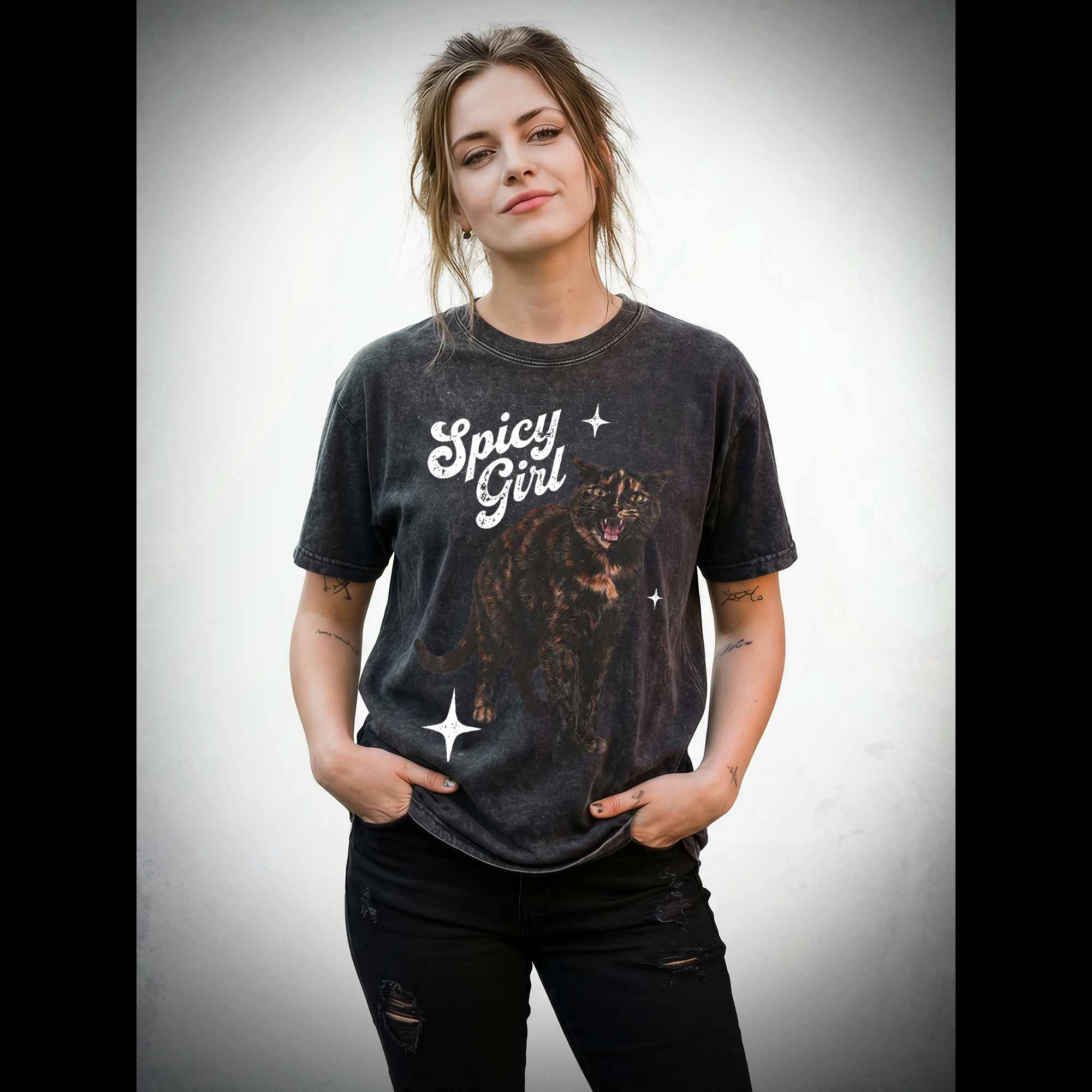 Spicy Girl Washed T-shirt