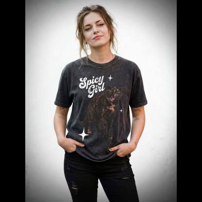 Spicy Girl Washed T-shirt