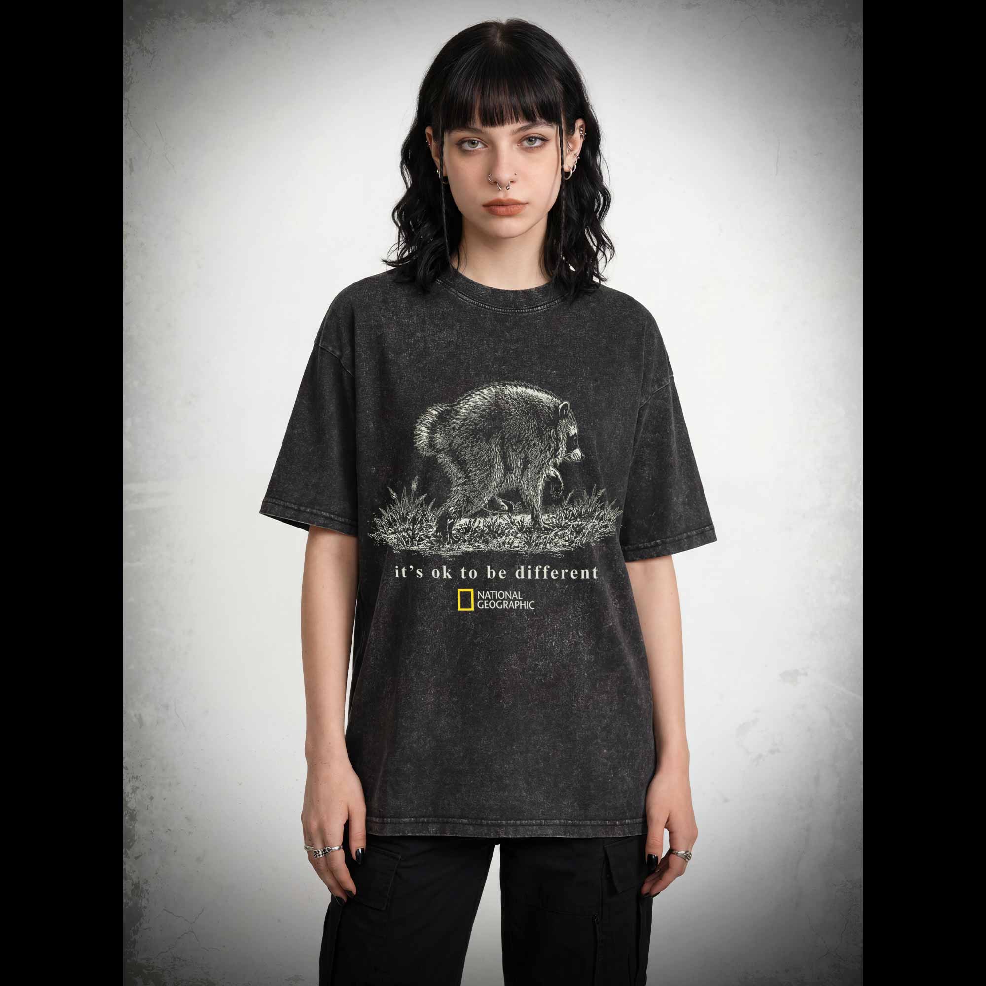 It's Ok to be Different Jimothy Washed T-shirt